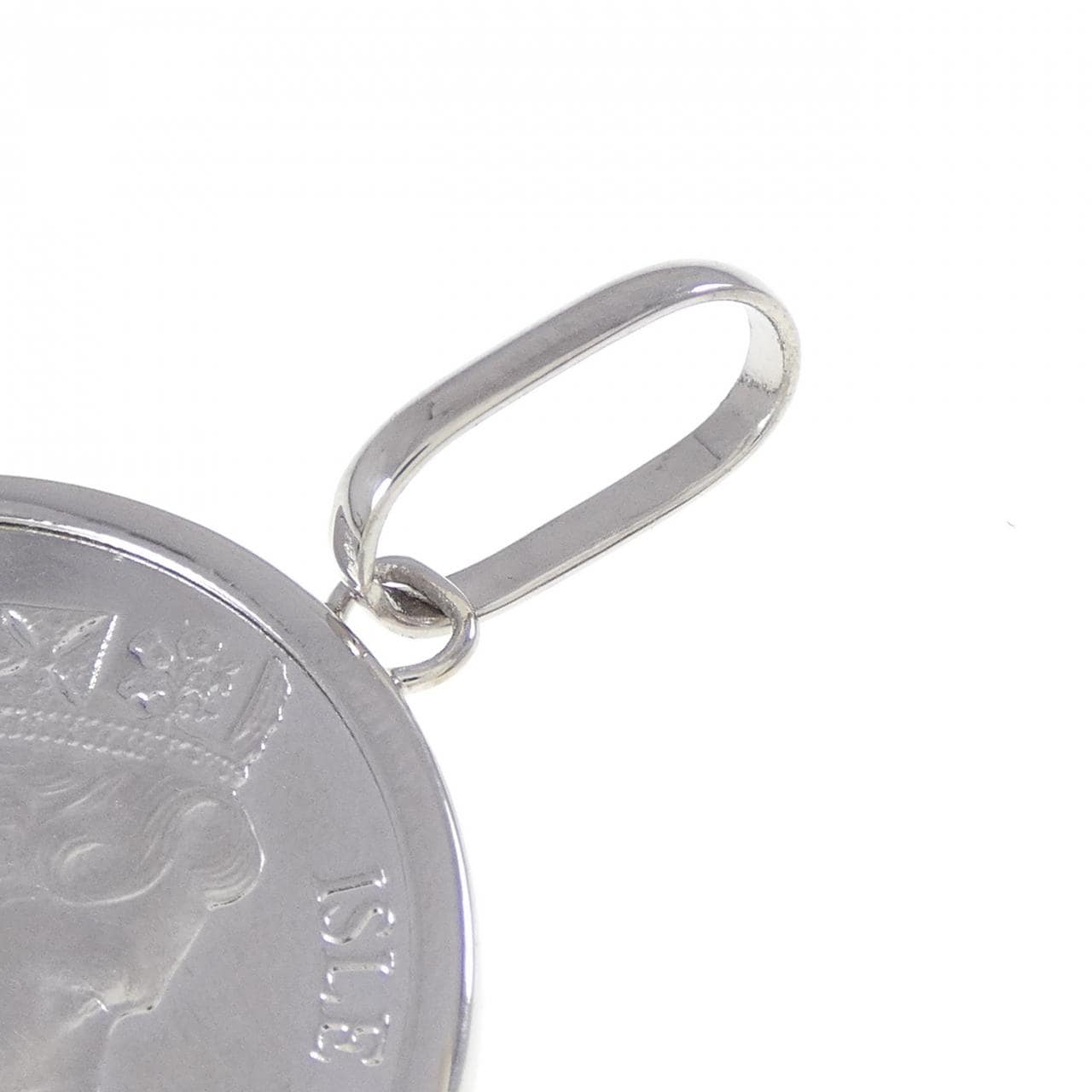 PT(枠) コイン ペンダント