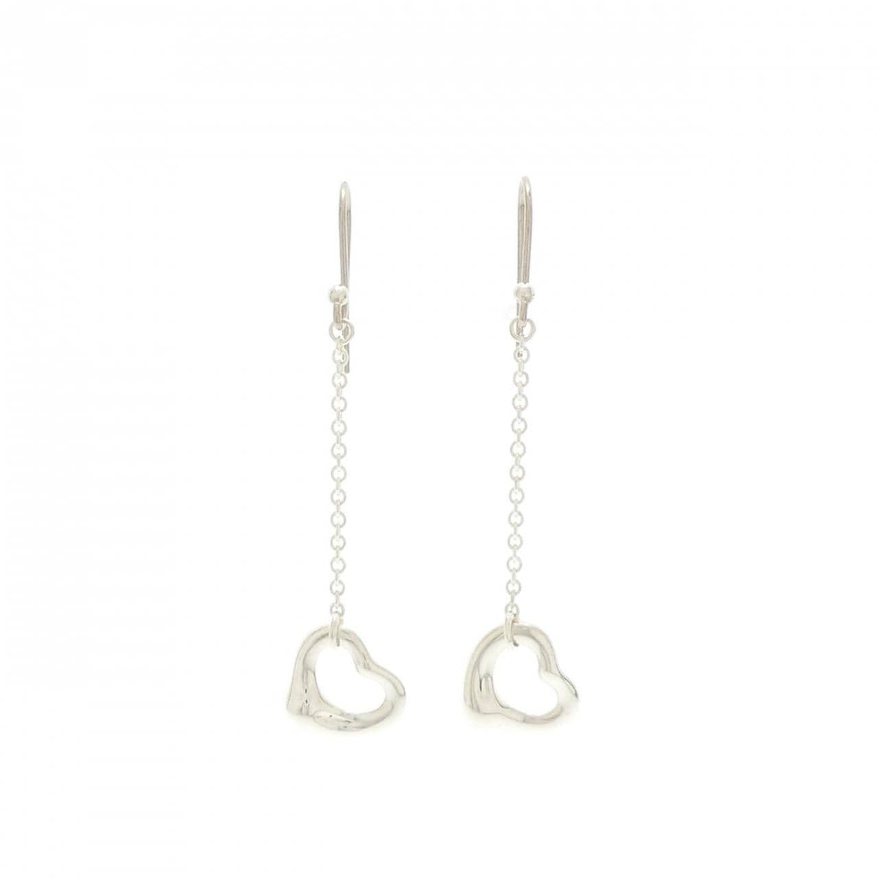 TIFFANY open heart drop earrings