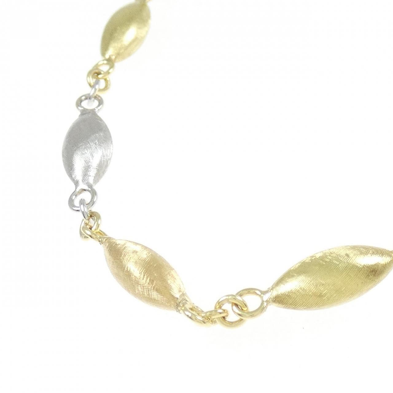 750 Three-color necklace