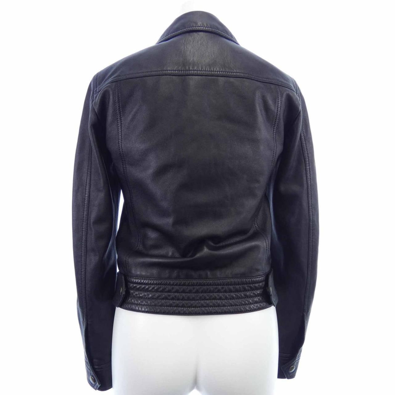 サンローラン SAINT LAURENT 605742 YC2OC レザーライダースジャケット