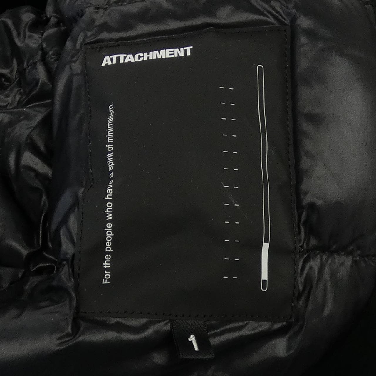 アタッチメント ATTACHMENT AC03-246 ダウンコート