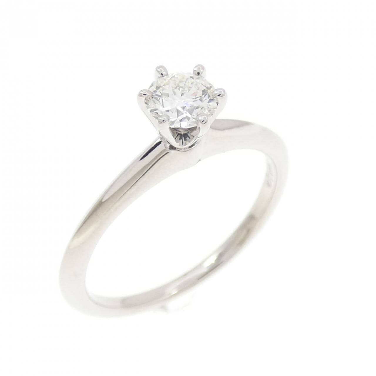 ティファニー クラシックソリティア リング 0.33CT