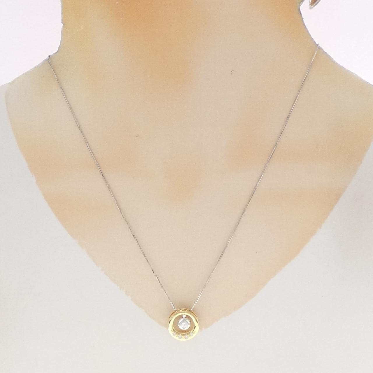 タサキ ダイヤモンド ネックレス 0.15CT