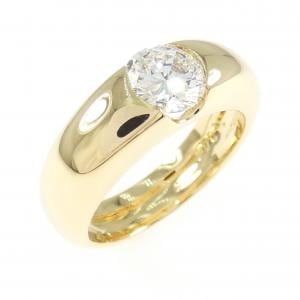 K18YG ダイヤモンド リング 1.049CT