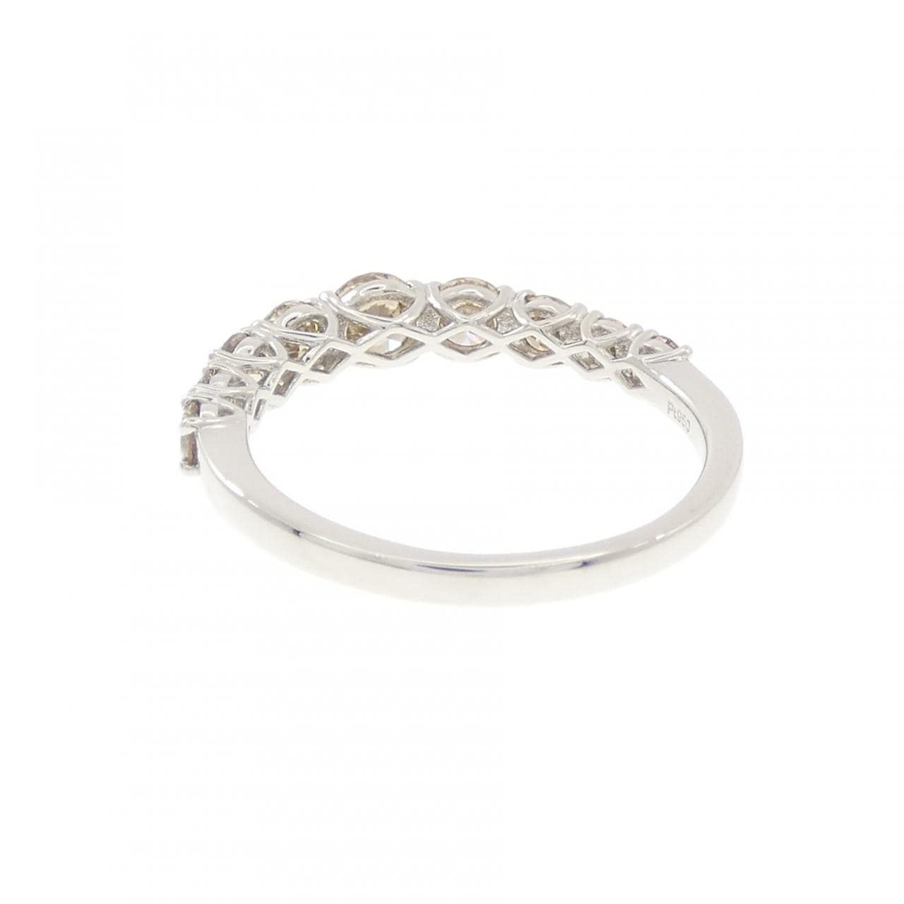 PT950 ダイヤモンド リング 0.80CT