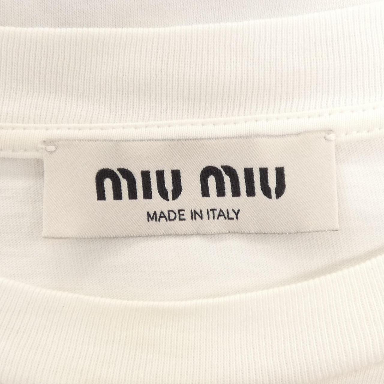 ミュウミュウ MIU MIU MJN426 12I0 Tシャツ