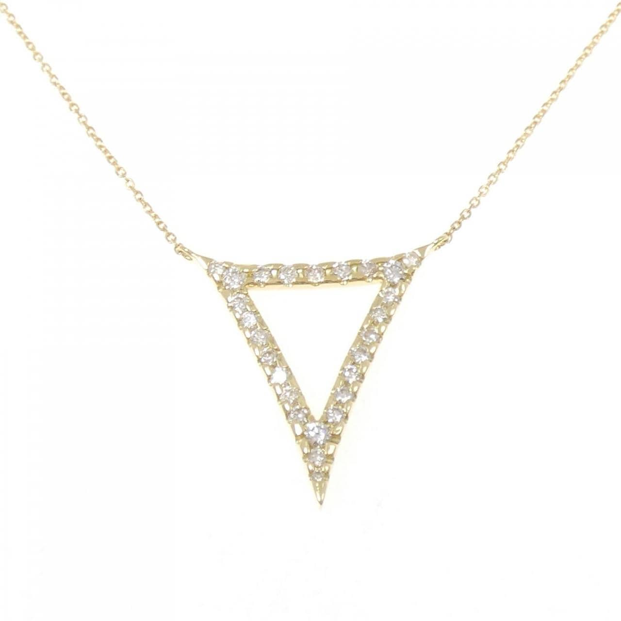 K18YG ダイヤモンド ネックレス 0.50CT