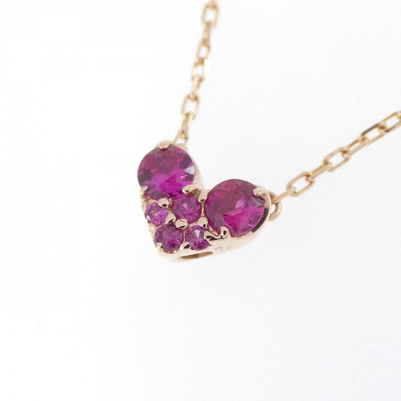 ポンテヴェキオ ルビー ネックレス 0.14CT