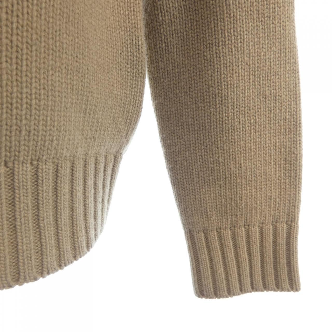 プラダ PRADA ウールxカシミヤ クルーネック セーター UMB645 S232 13HI ニット