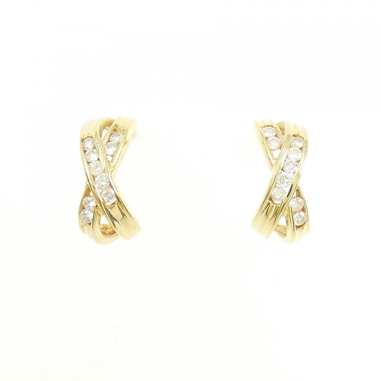 DE-24419 K18YG ピアス ダイヤモンド 0.20ct | www.carmenundmelanie.at