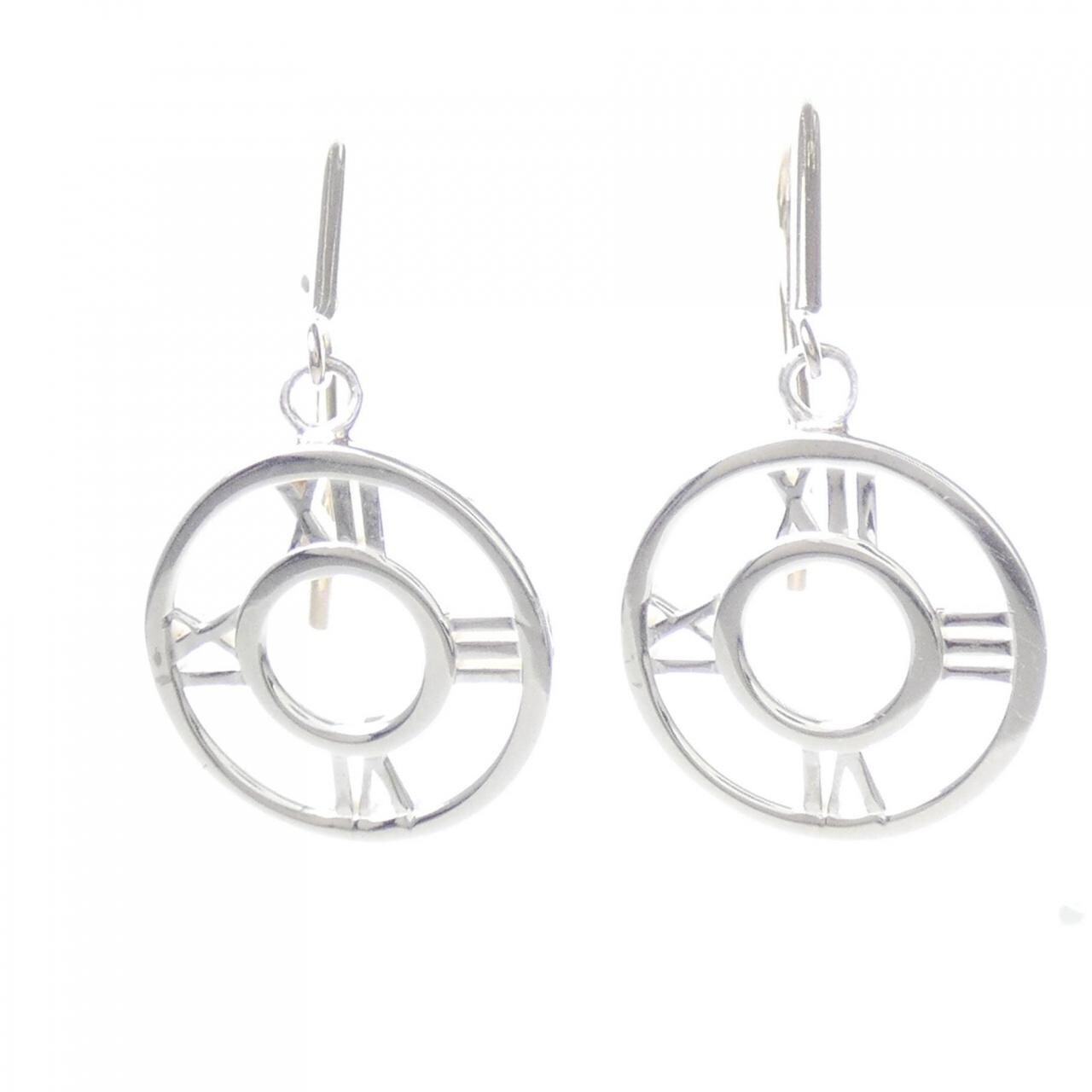 TIFFANY Atlas open medallion earrings