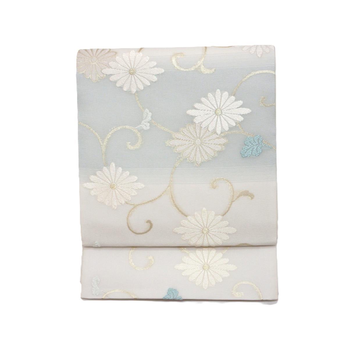 【未使用品】夏袋帯　織文意匠鈴木