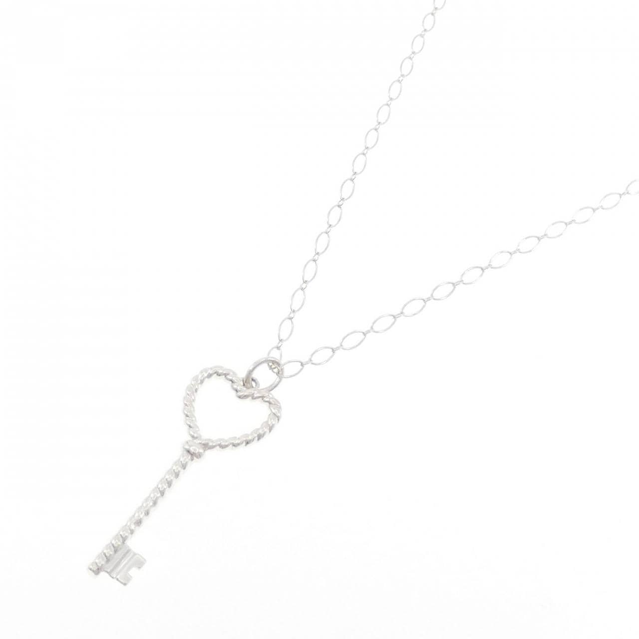 ティファニー ハート ツイスト キー ネックレス