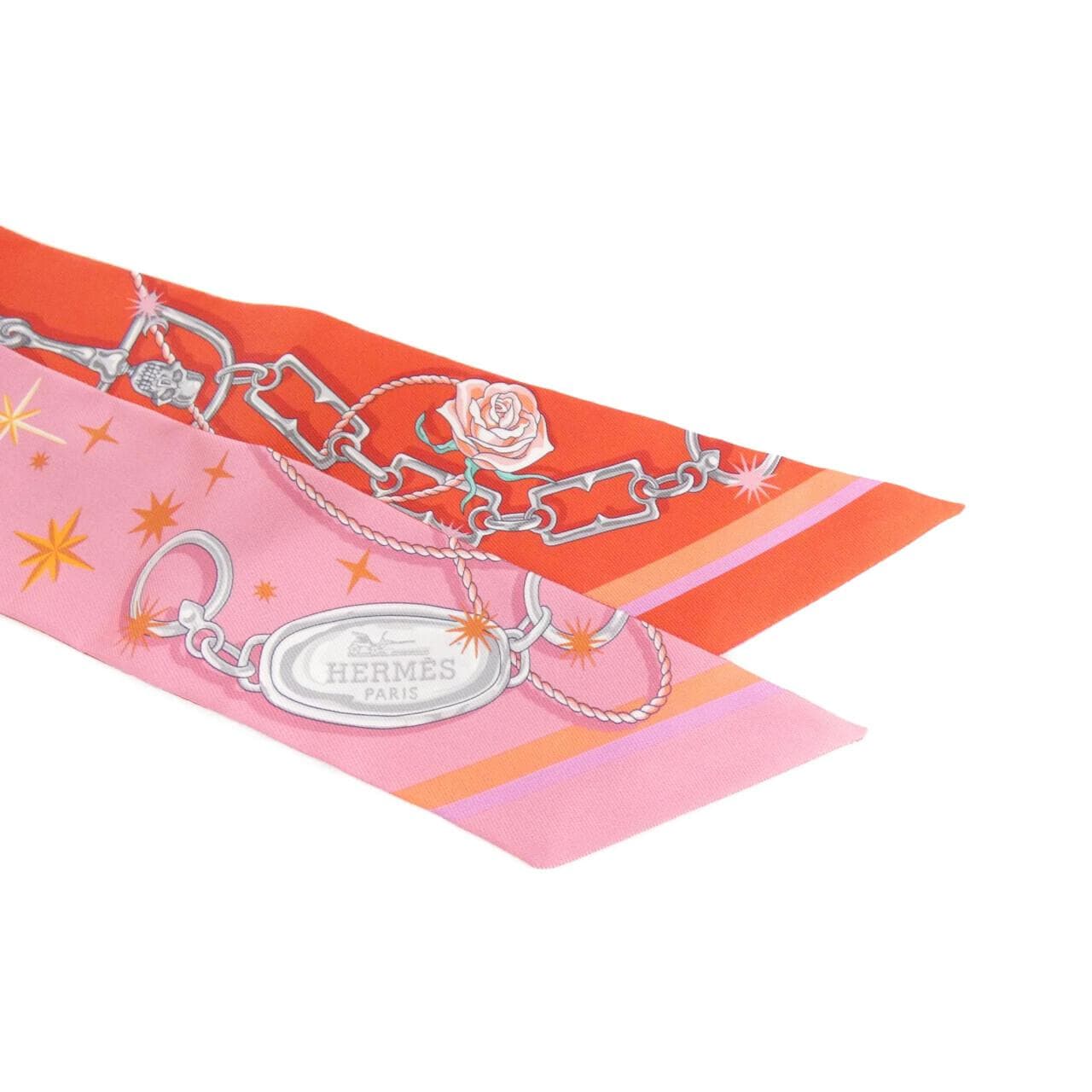 【未使用品】エルメス C'EST LA FETE ツイリー 062743S スカーフ