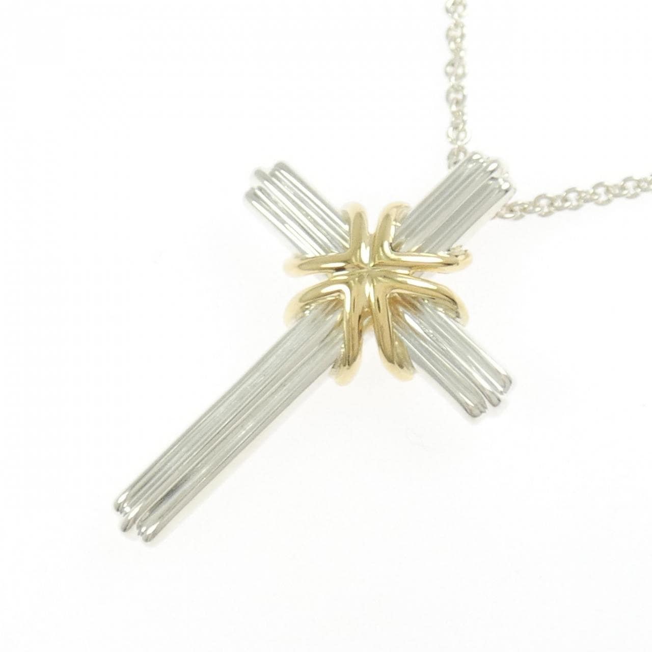 【ヴィンテージ】ティファニー 925/750YG ネックレス