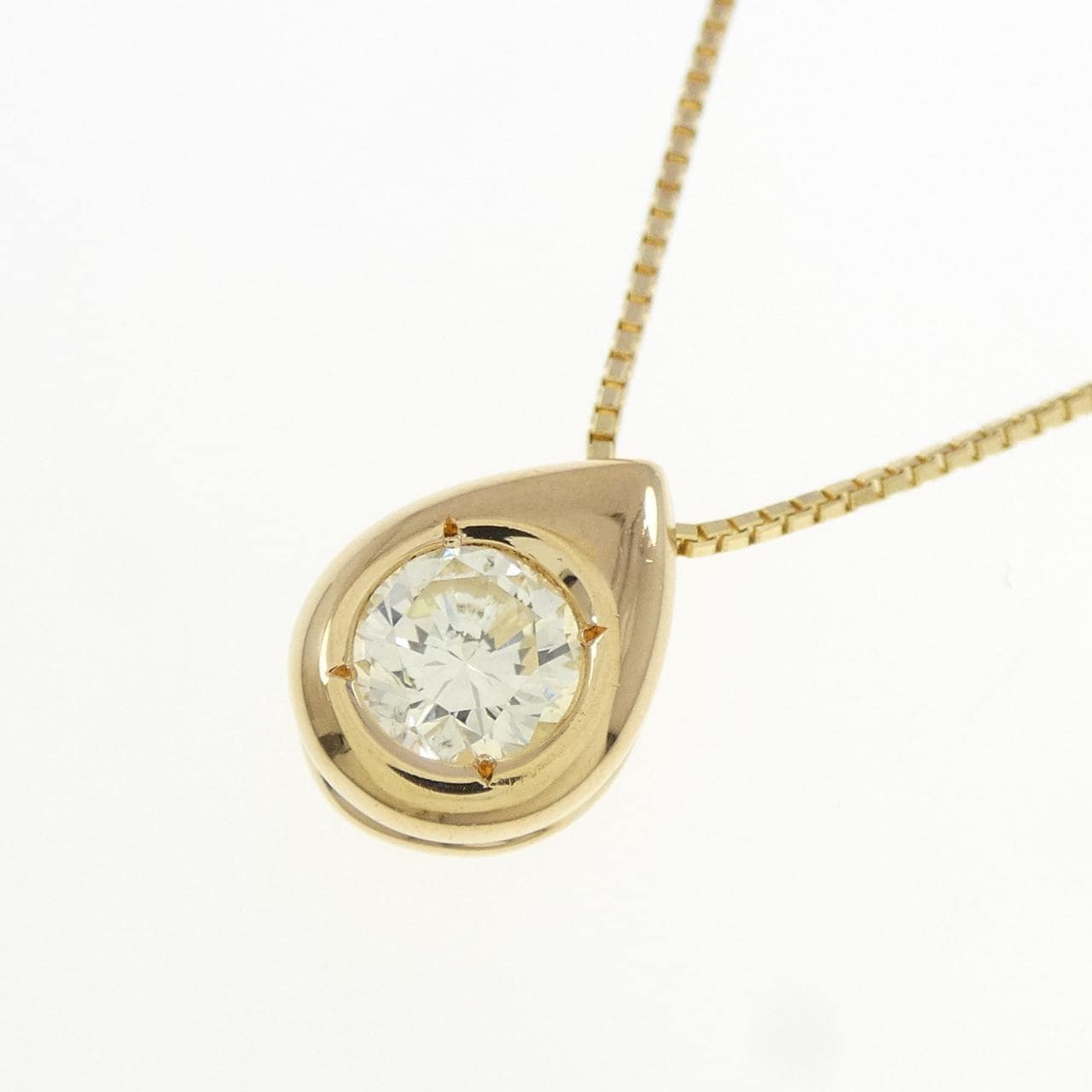 K18YG ダイヤモンド ネックレス 0.50CT