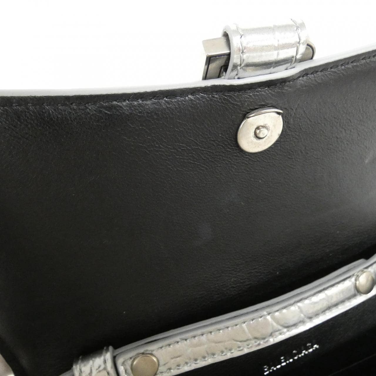 バレンシアガ アワーグラス チェーン ウォレット 656050 1S4CY チェーンウォレット