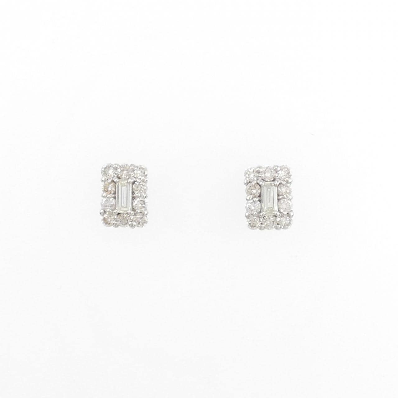 【新品】PT900 ダイヤモンド ピアス 0.44CT