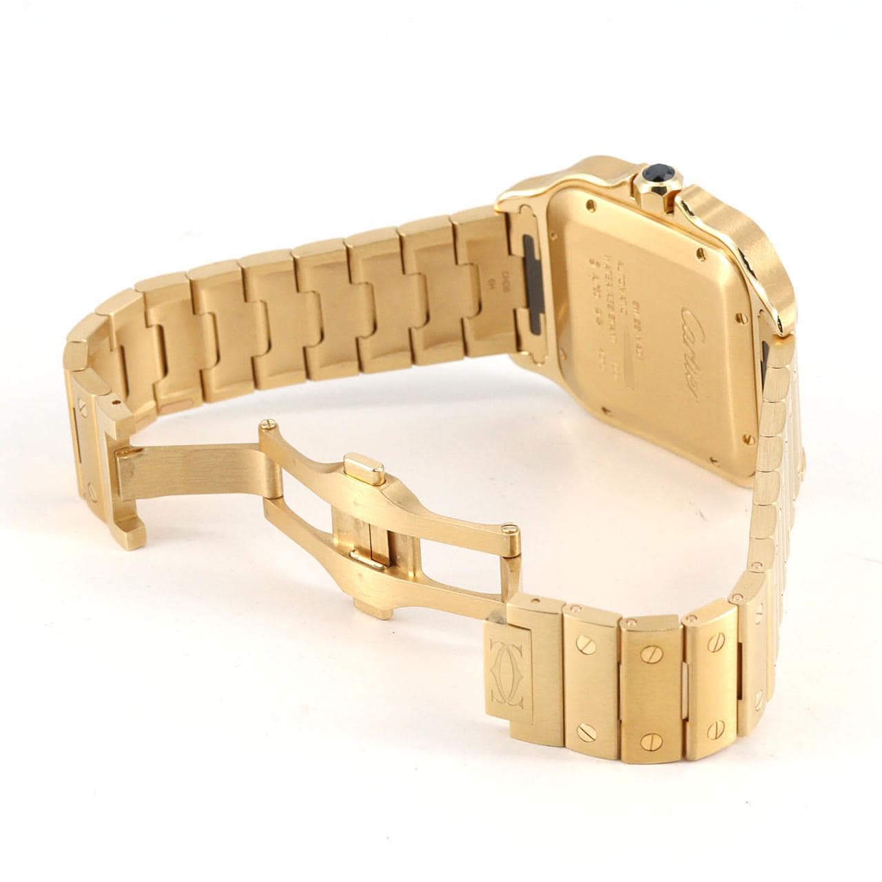 カルティエ サントスドゥカルティエLM YG WGSA0029 YG 自動巻