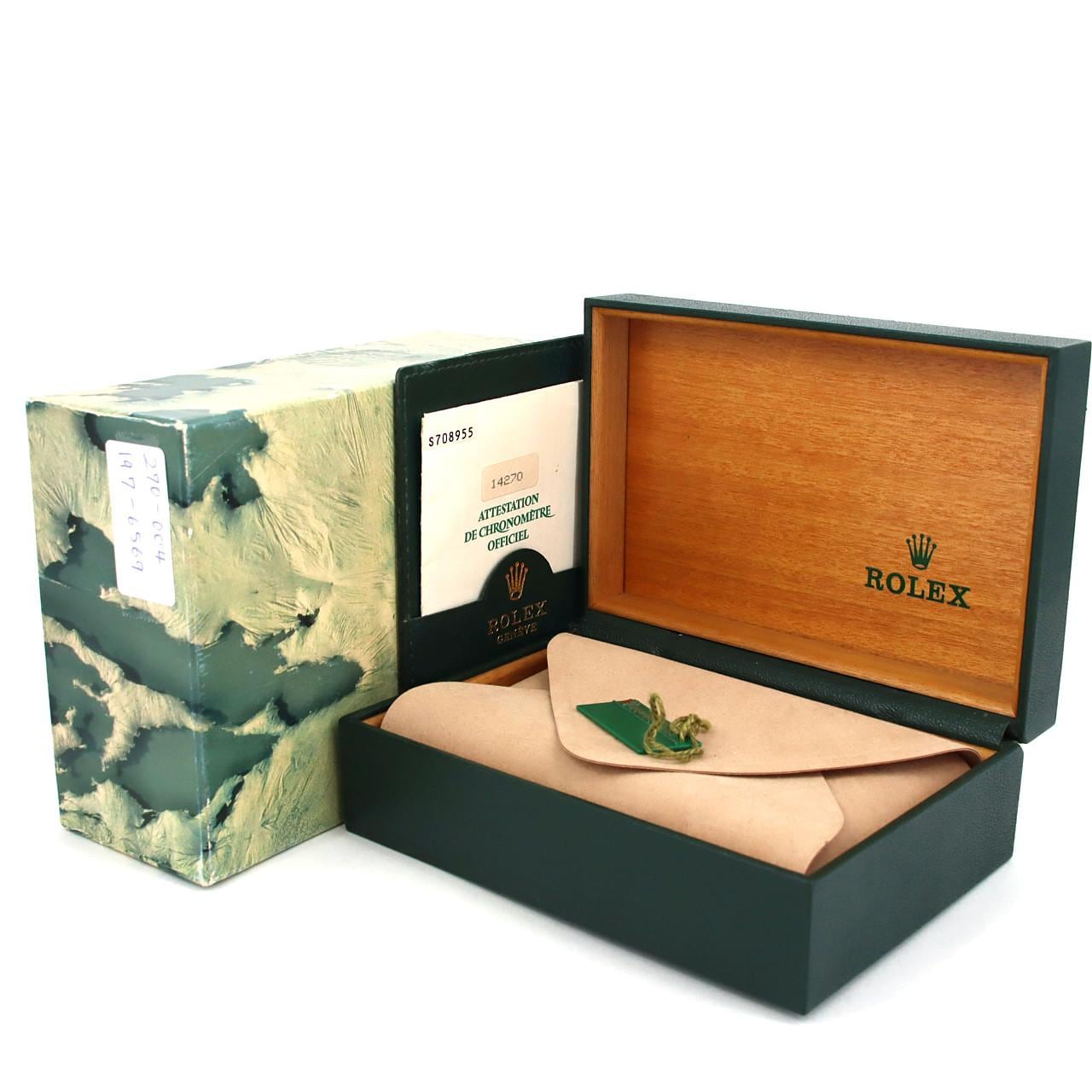 ロレックス エクスプローラーI 14270 SS 自動巻 S番