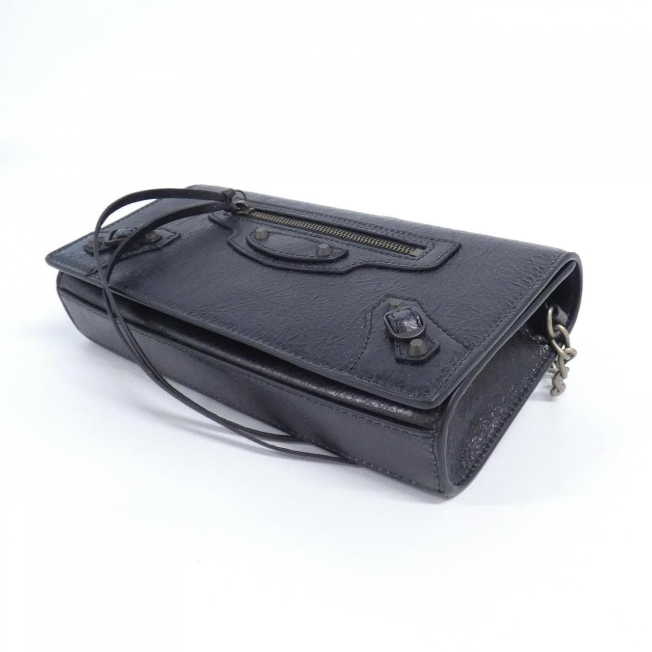 【新品】バレンシアガ ル シティ 819472 2ABEK チェーンウォレット