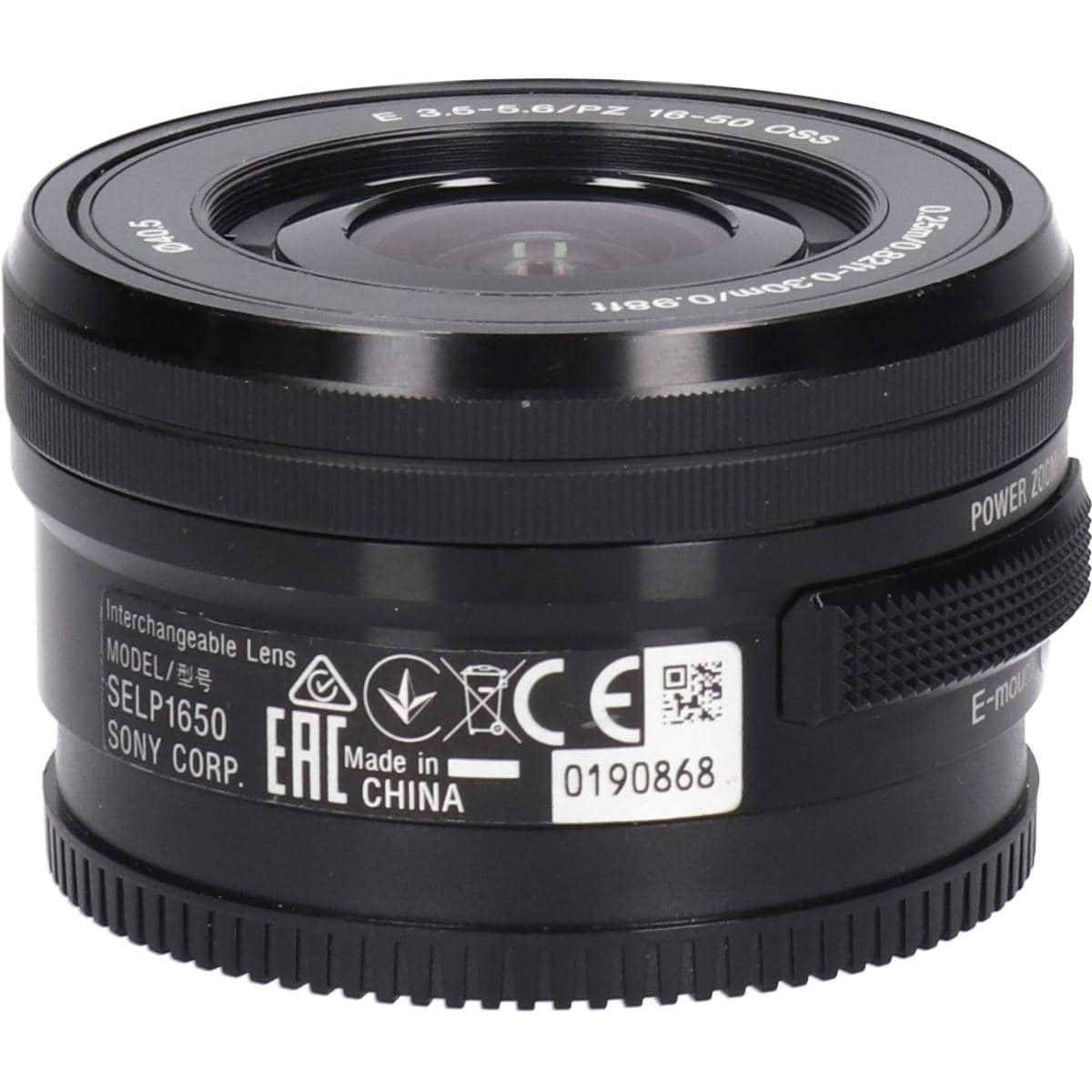 Ｅ　ＰＺ１６－５０ｍｍ　Ｆ３．５－５．６ＯＳＳ