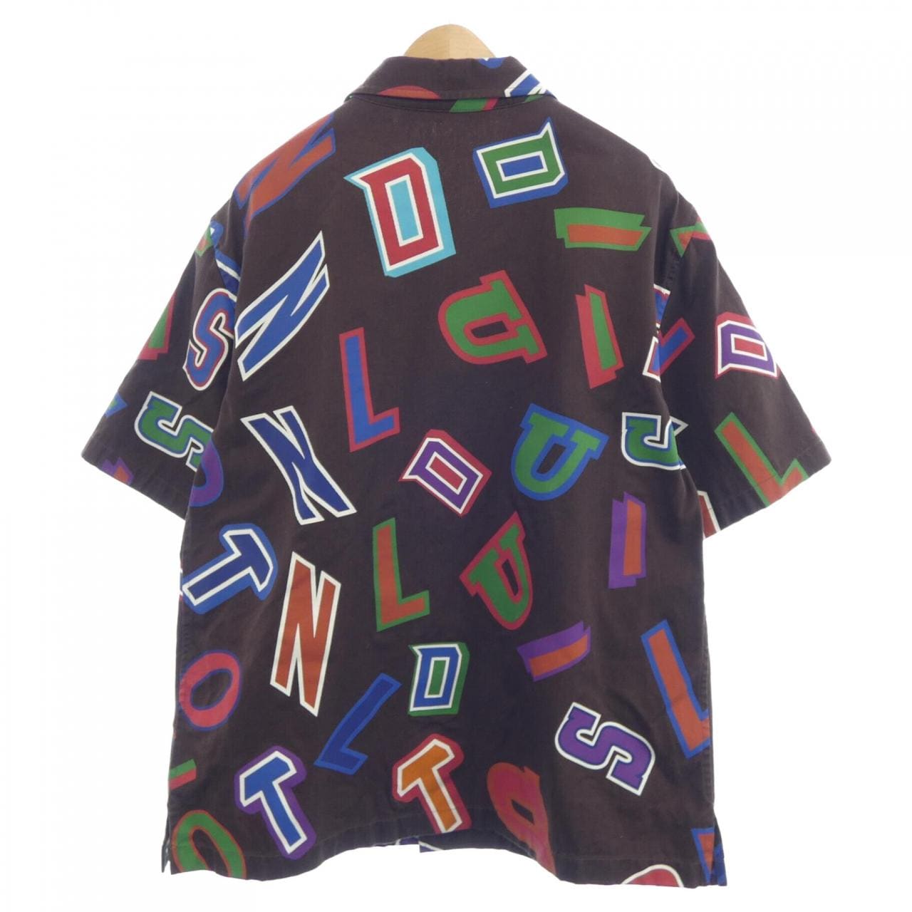 ルイヴィトン LOUIS VUITTON NBAバスケットボールレターオーバーシャツ HLS01WES9 S/Sシャツ