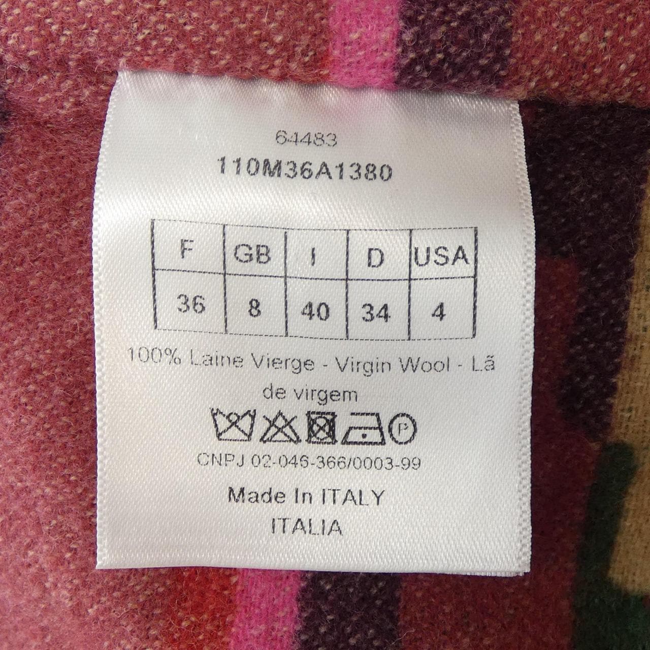 クリスチャンディオール CHRISTIAN DIOR 110M36A1380 コート