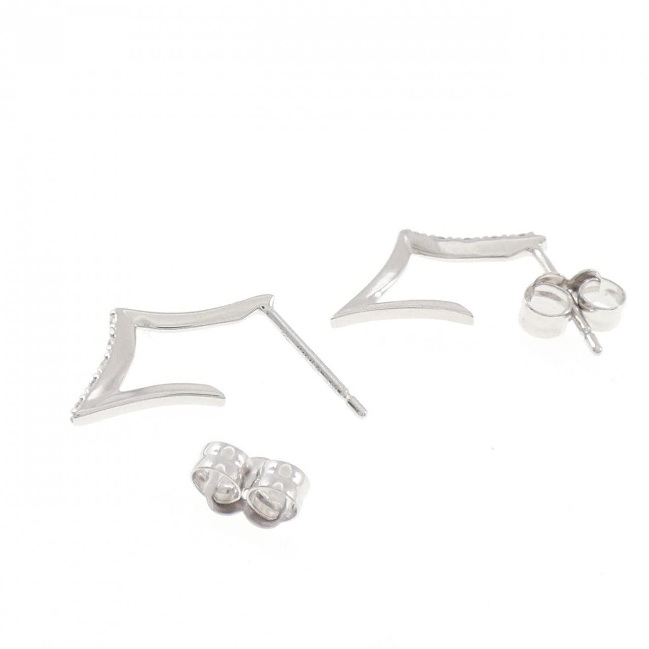 スタージュエリー ダイヤモンド ピアス 0.04CT