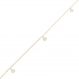 K18YG ダイヤモンド ブレスレット 0.27CT
