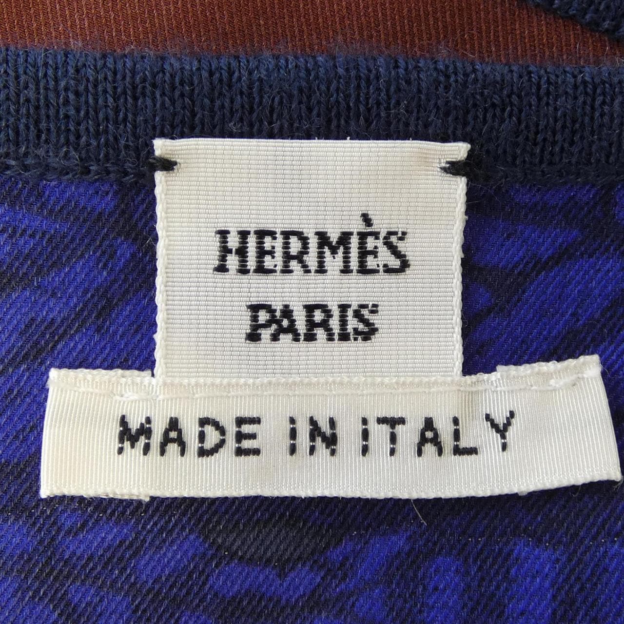 エルメス HERMES BRANDEBOURGS *06-7753 ツイルレーヌ トップス
