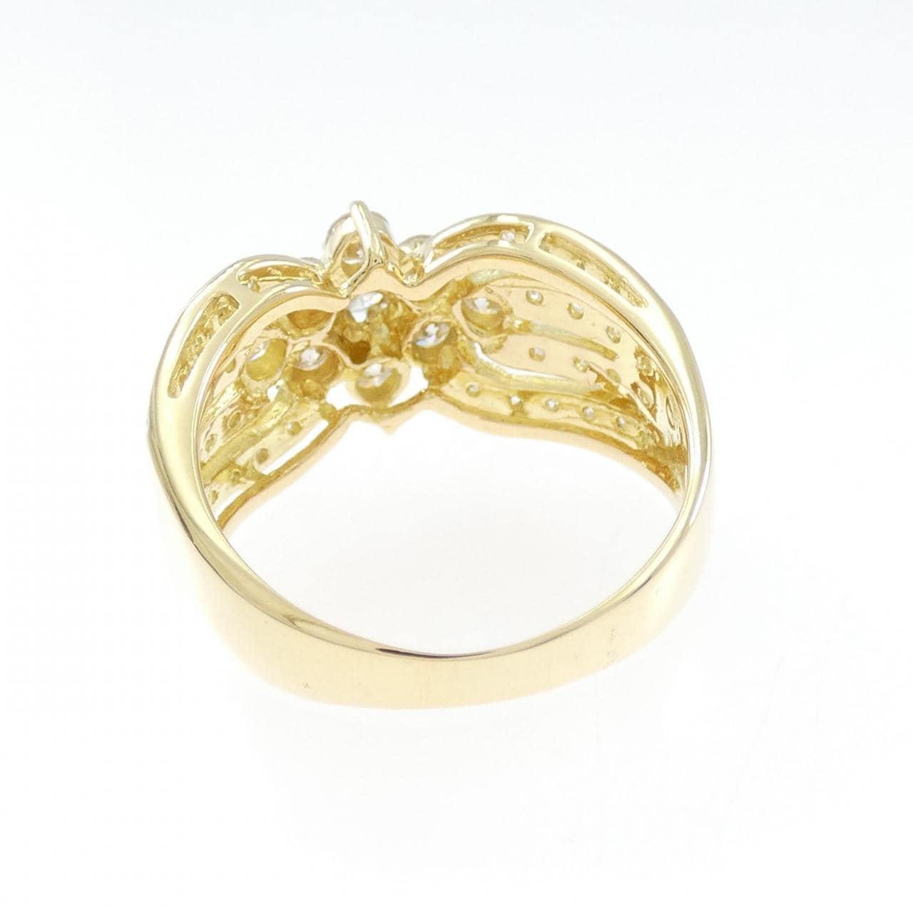 K18YG ダイヤモンド リング 1.00CT