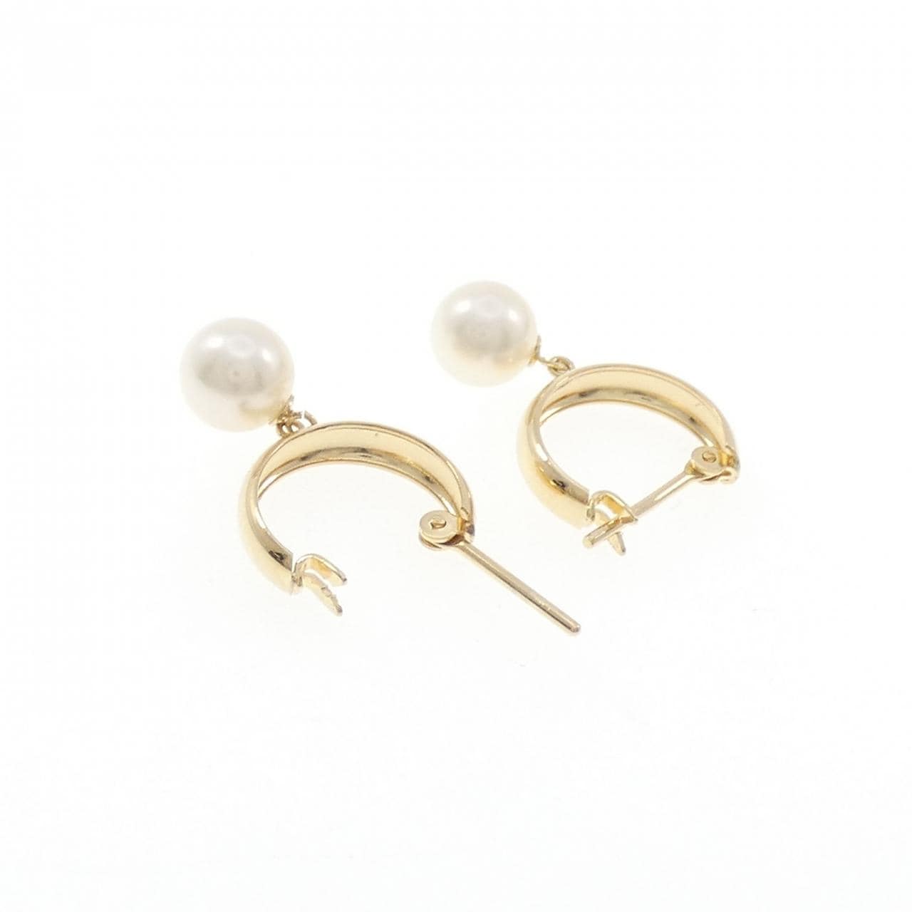 K18YG アコヤパール ピアス 5.9mm