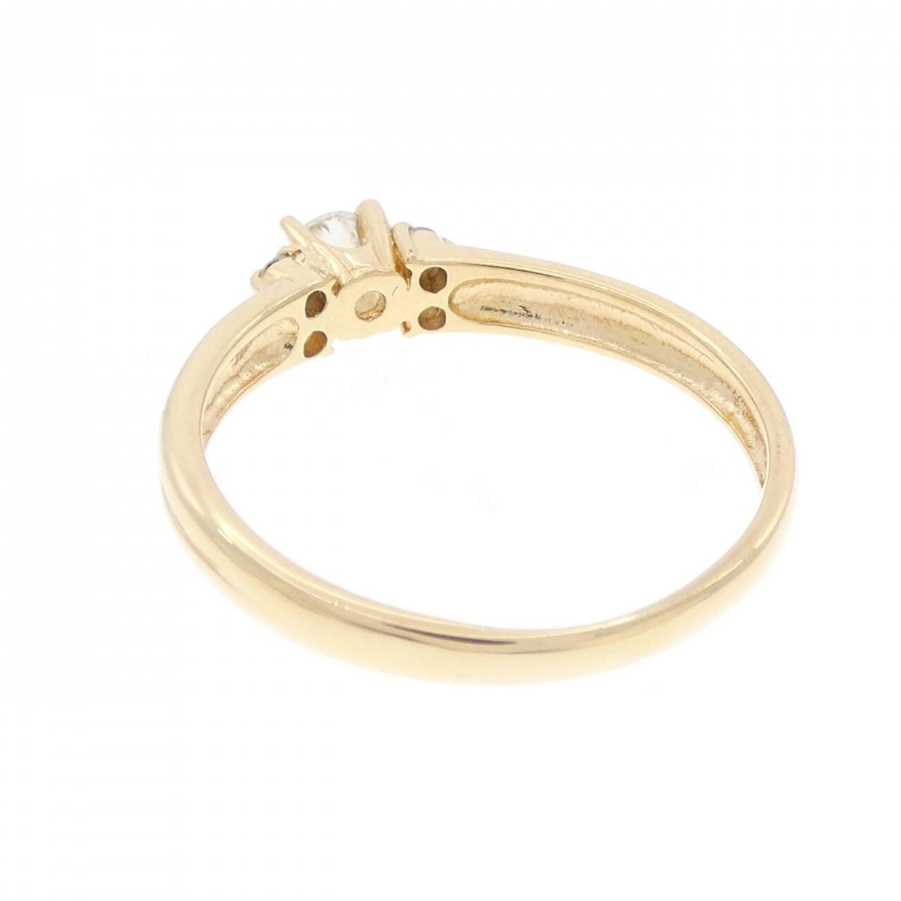 K18YG ダイヤモンド リング 0.15CT