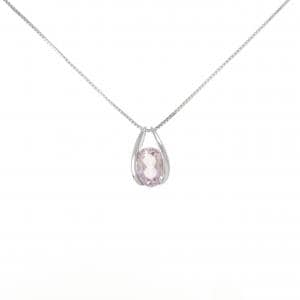 K18WG ベリル ネックレス 1.22CT
