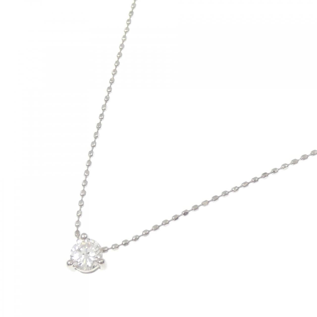 PT900 ダイヤモンド ネックレス 0.20CT