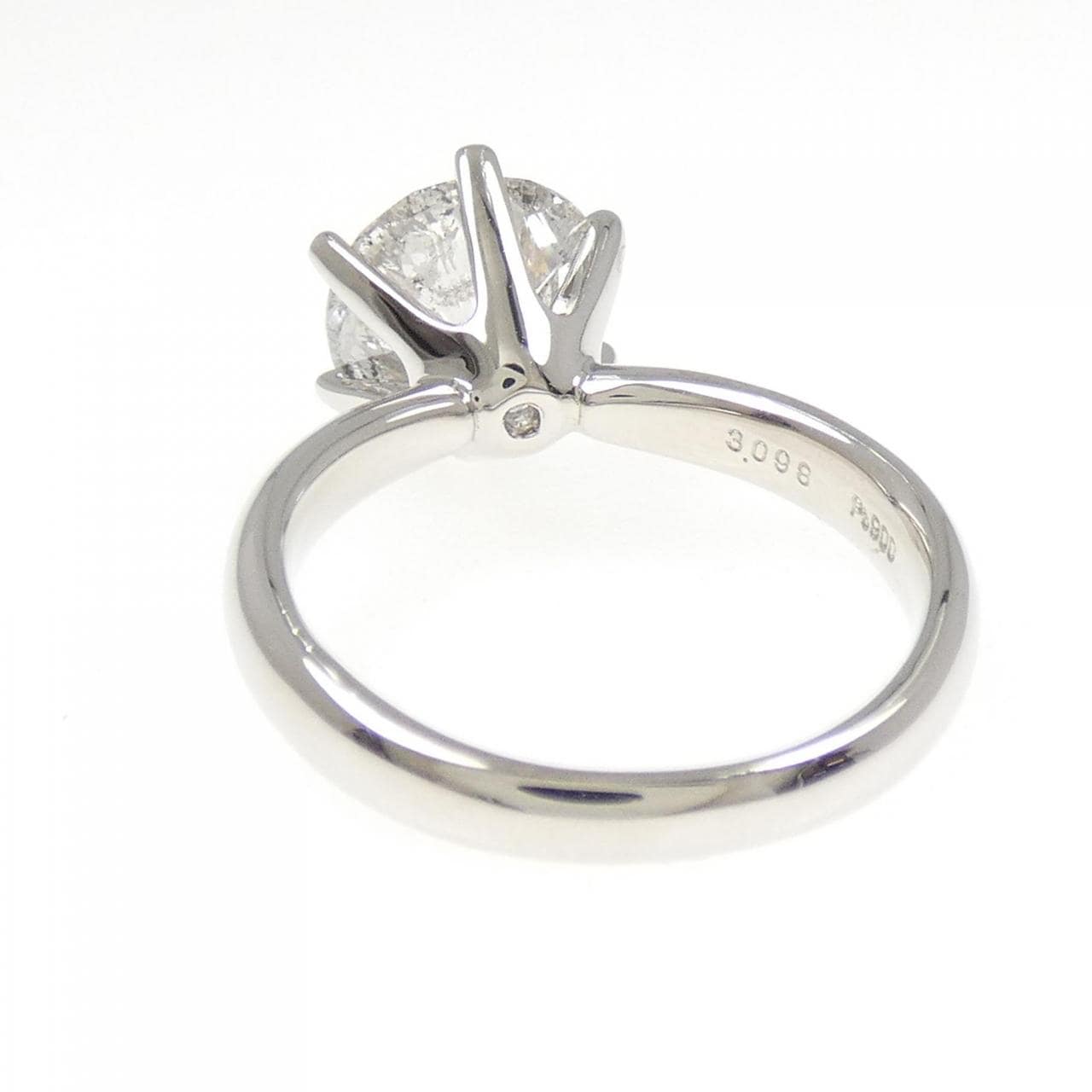 PT900 ダイヤモンド リング 3.098CT G I1 Good