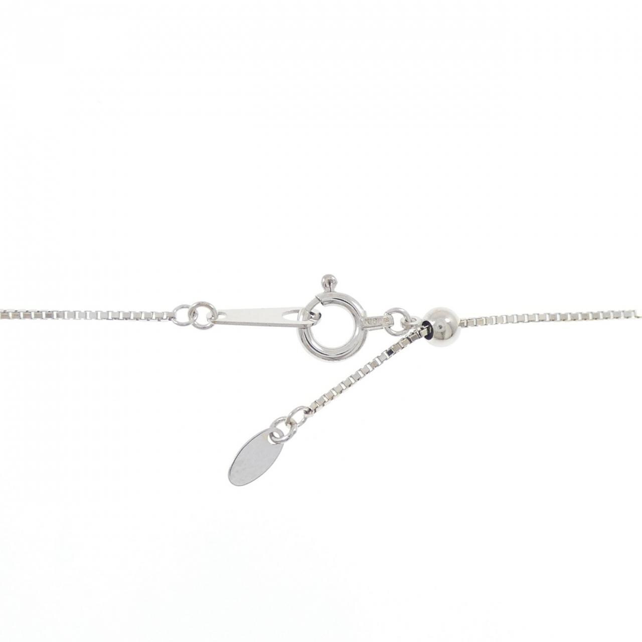 K18WG ダイヤモンド ネックレス 0.55CT