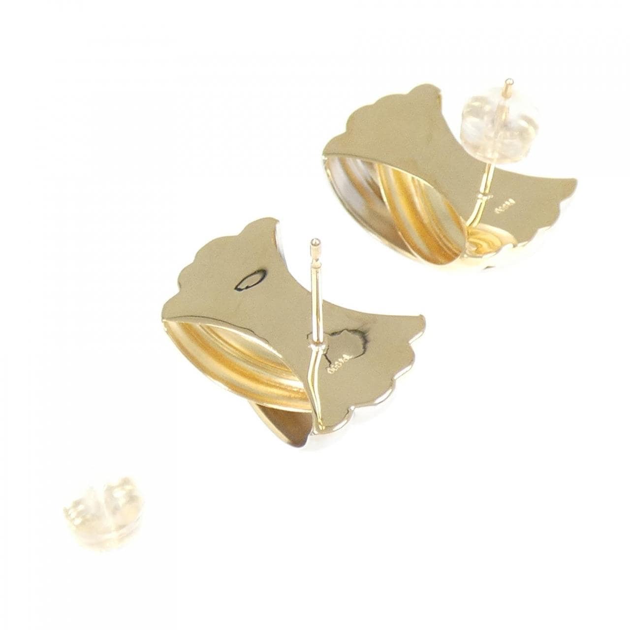 K18YG/PT900 ピアス