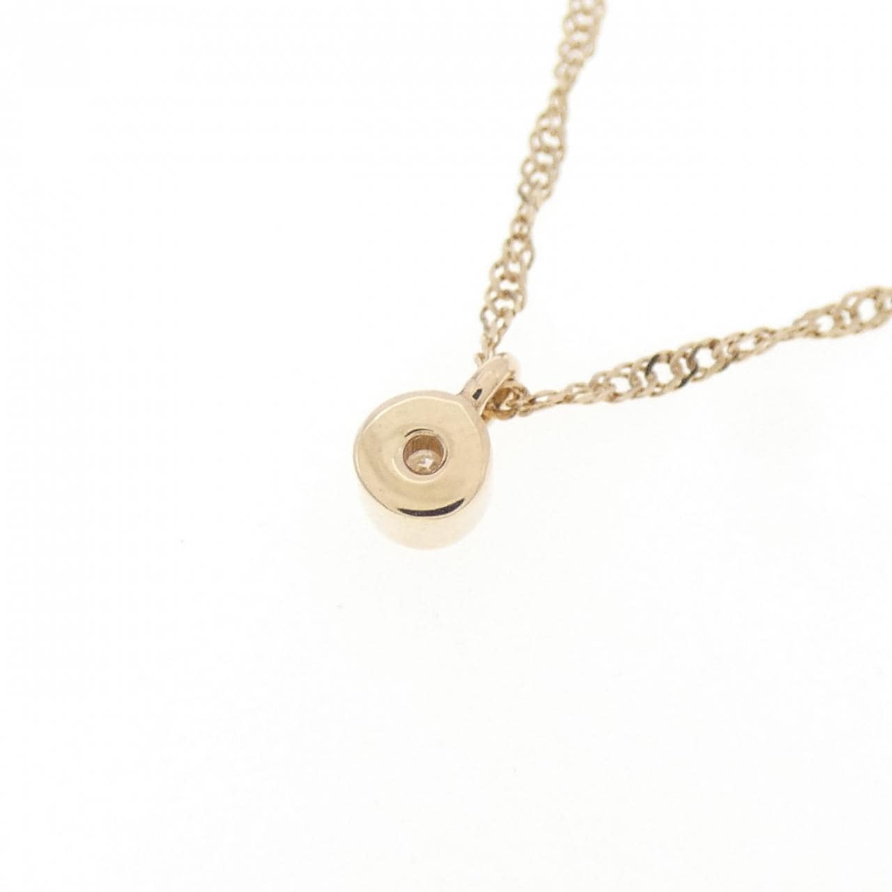 K10YG ダイヤモンド ネックレス