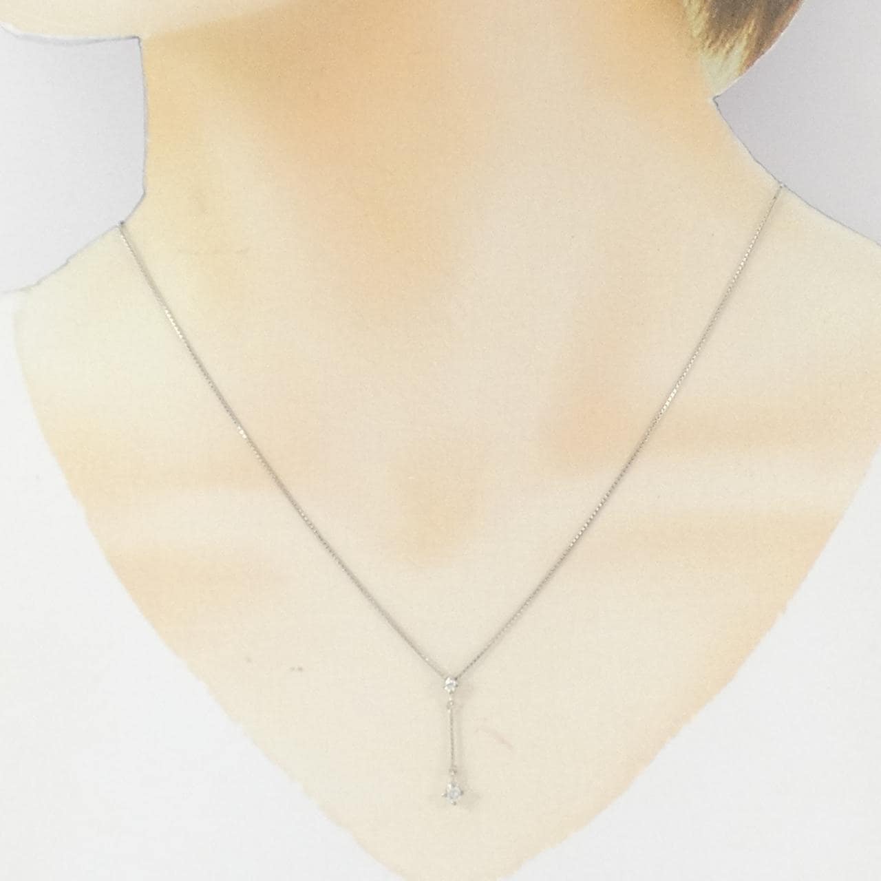 4゜C ダイヤモンド ネックレス