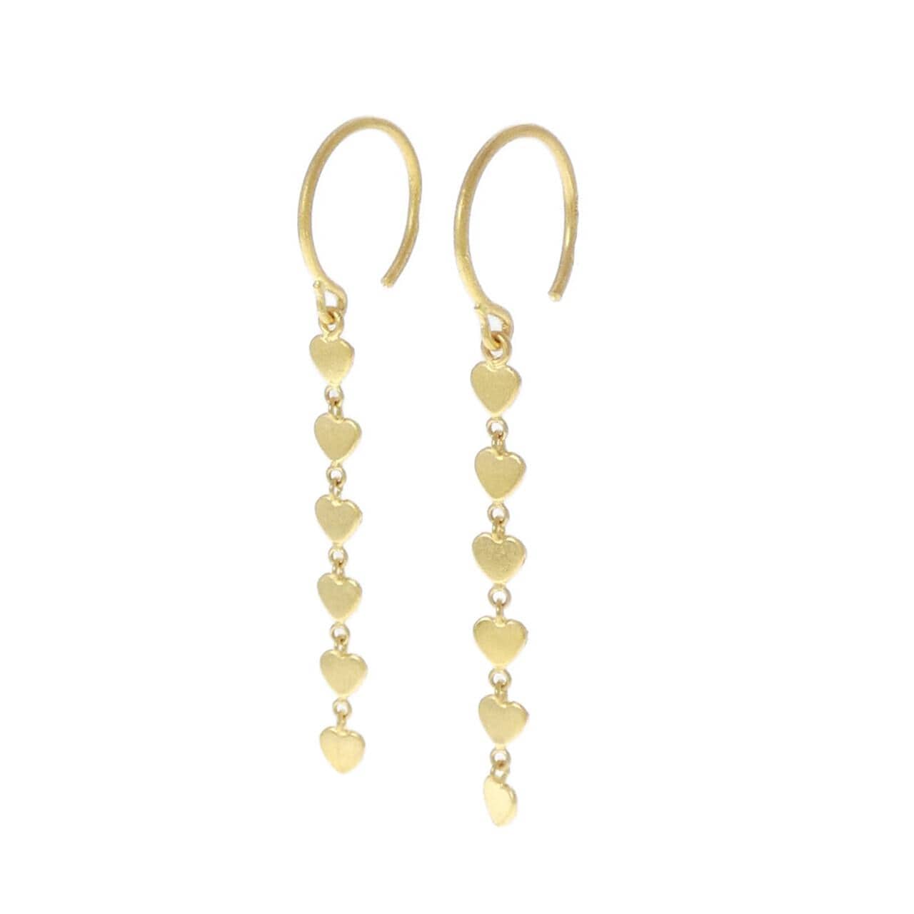 マリエレーヌ･ドゥ･タイヤック ハート パイエット ピアス