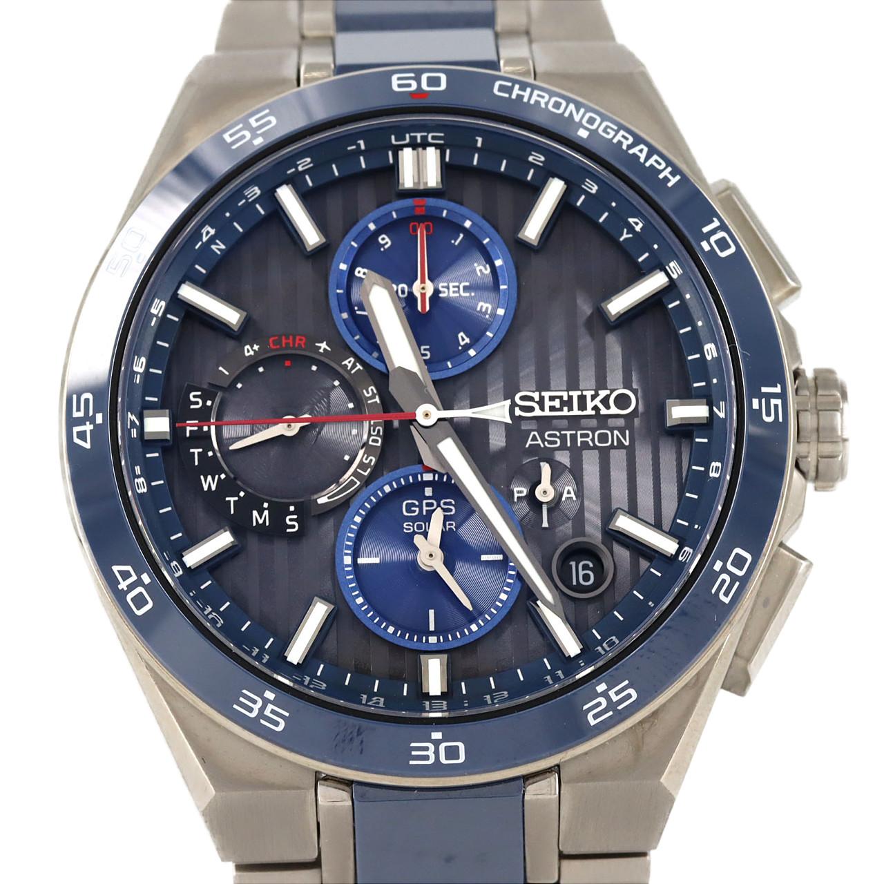 セイコー アストロン GPS電波時計 大谷翔平 LIMITED 5X83-0AF0-1/SBXC165 TI ソーラークォーツ