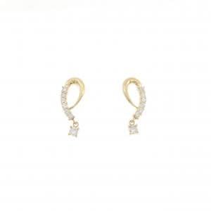 K18YG ダイヤモンド ピアス 0.30CT