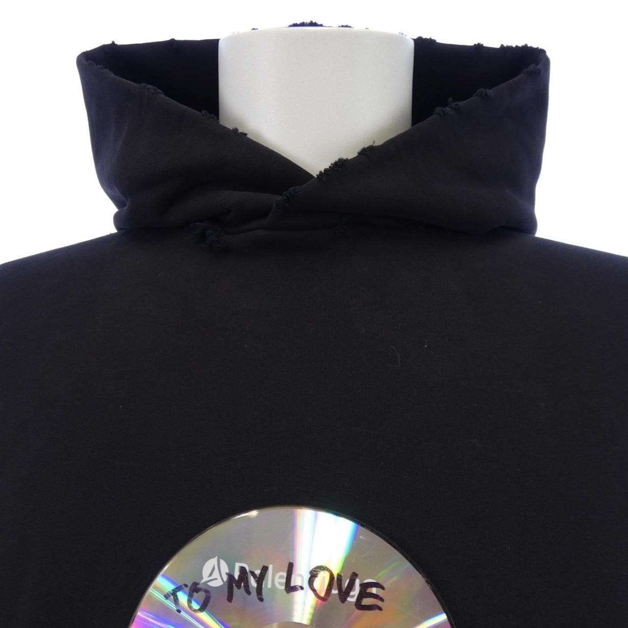 バレンシアガ BALENCIAGA TO MY LOVE 739024 TQVE5 UNISEX パーカー