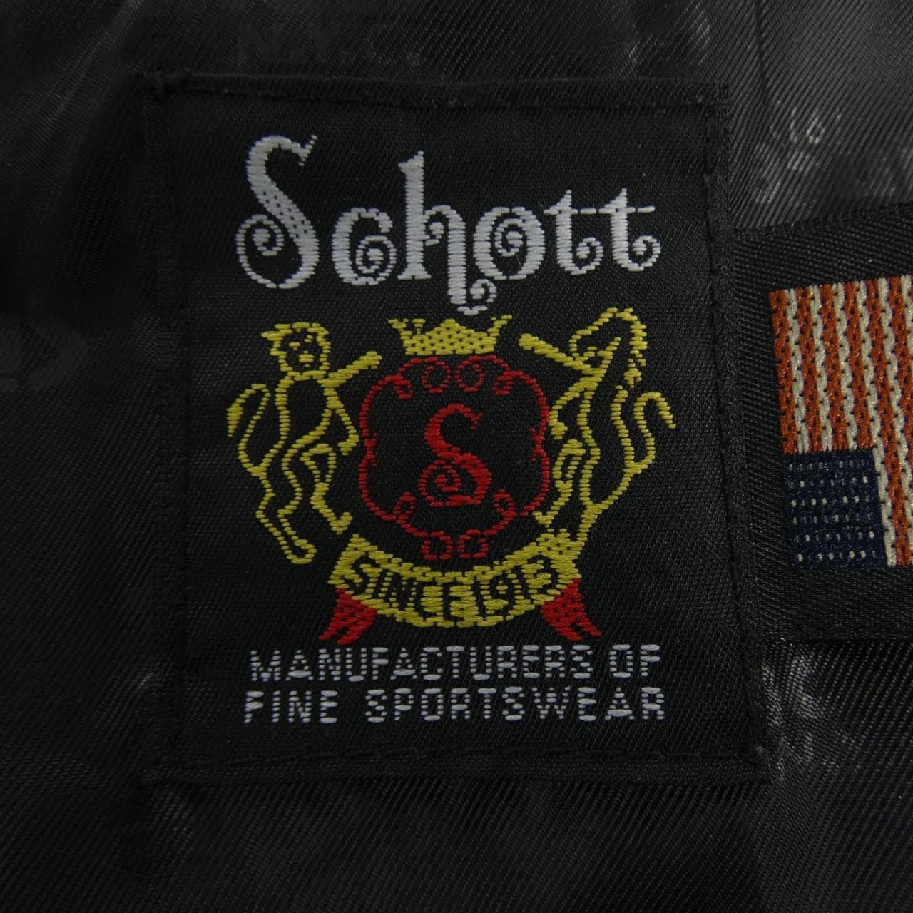 shot SCHOTT leather jacket