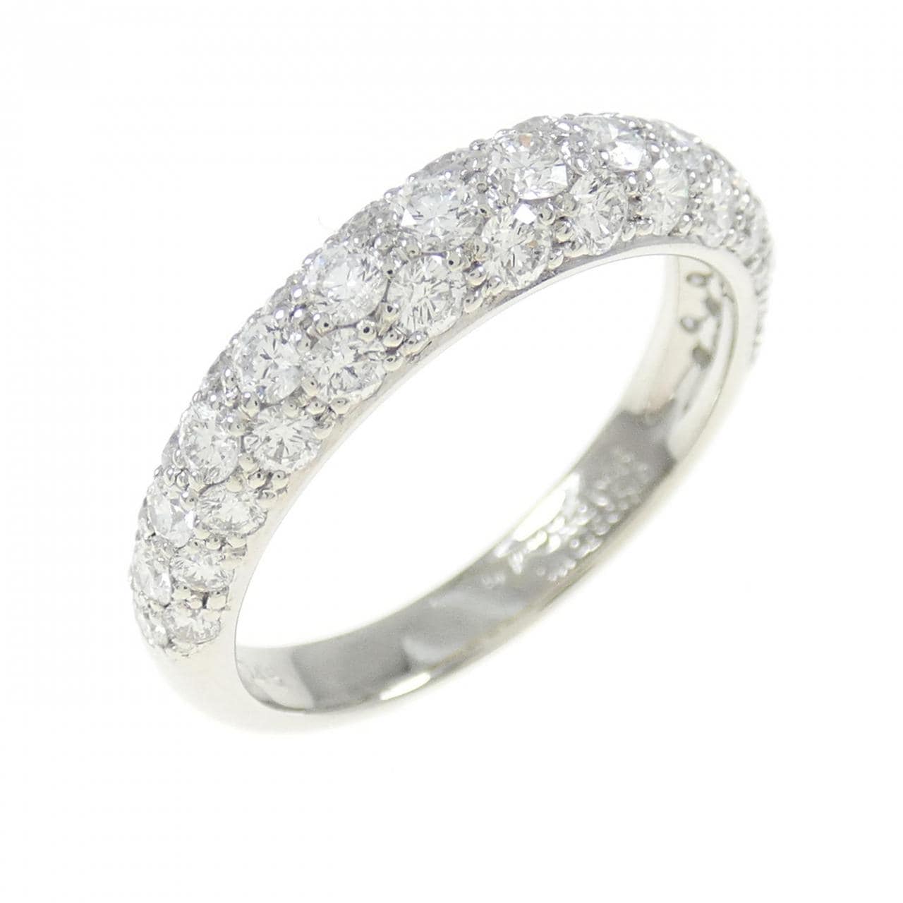 Gimel Pave Ring 1.045CT