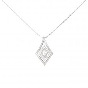 【新品】PT ダイヤモンド ネックレス 0.18CT