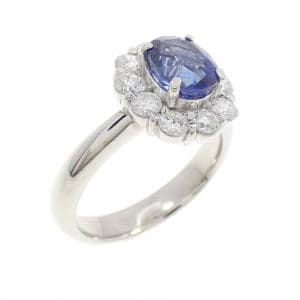 PT900 サファイヤ リング 1.30CT