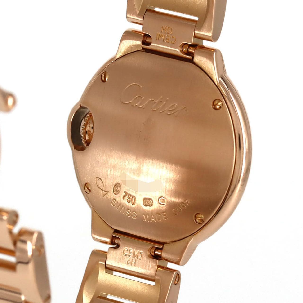 カルティエ バロンブルー PG/D WE9002Z3 PG･RG クォーツ